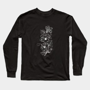 Awesome Line art Design Long Sleeve T-Shirt